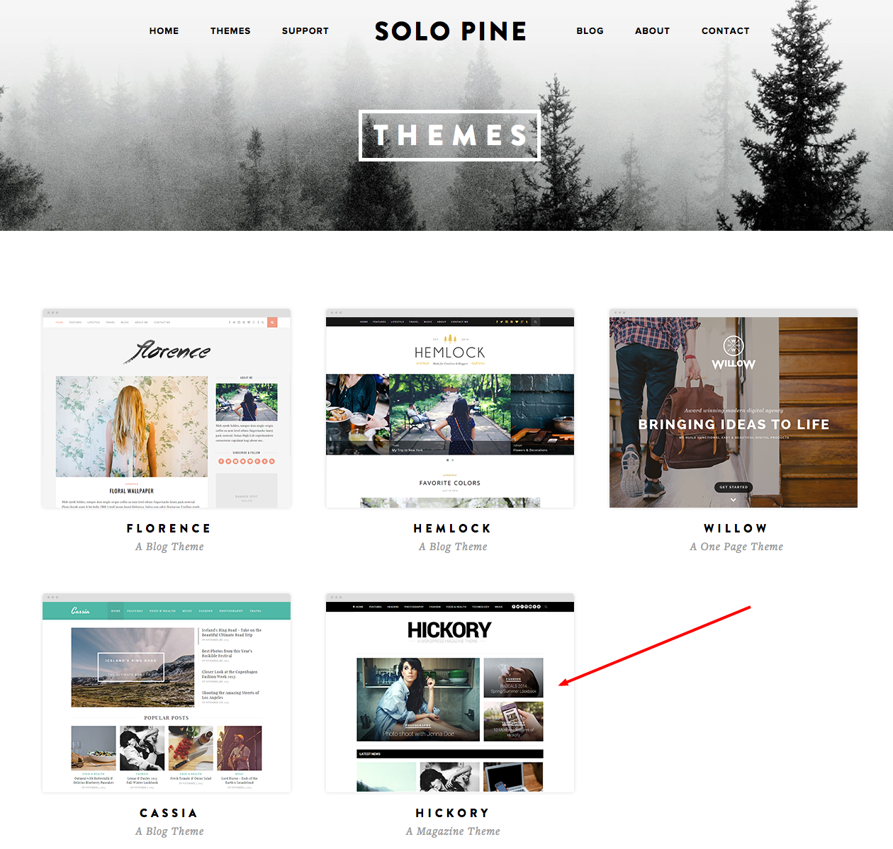 SoloPine Themes
