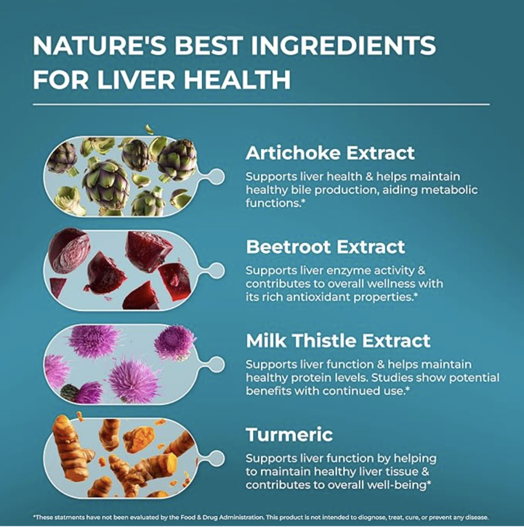 PureHealth Liver Health Ingredients