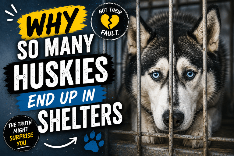 27 Heartbreaking Reasons Huskies Keep Ending Up In Shelters (And How We Can Stop It)