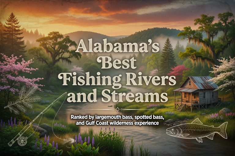 Alabama’s 25 Most Legendary Fishing Holes, Ranked From Underrated to Unforgettable