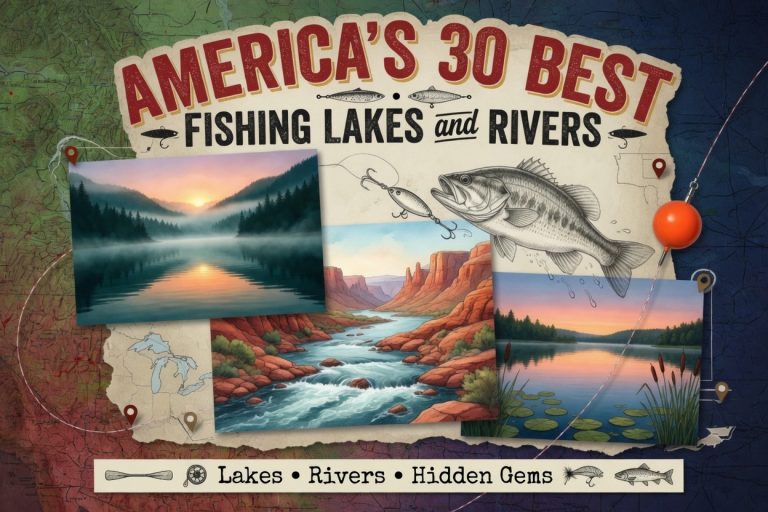 30 Fishing Destinations Across America Every Angler Should Experience Once