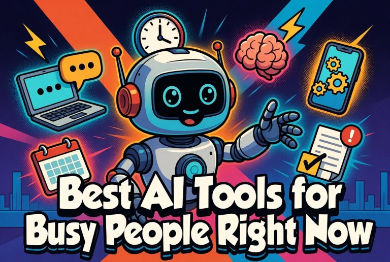 Best AI Tools for Busy People Right Now
