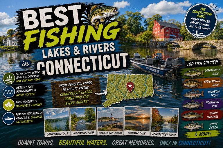 The 21 Best Fishing Lakes and Rivers in Connecticut