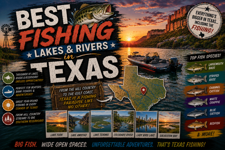 The 21 Best Fishing Lakes and Rivers in Texas
