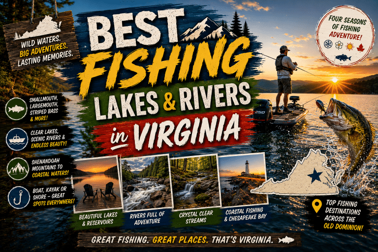 The 21 Best Fishing Lakes and Rivers in Virginia