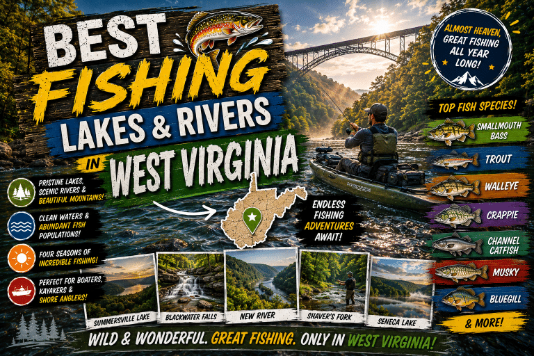 The 21 Best Fishing Lakes and Rivers in West Virginia