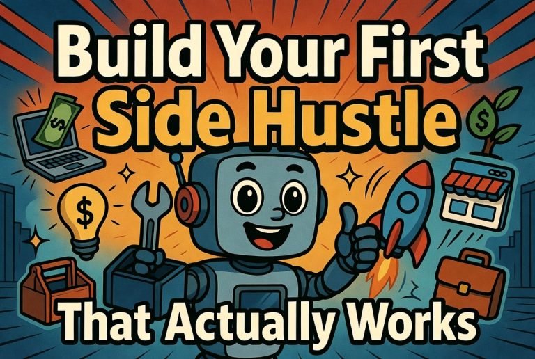 Build Your First Side Hustle That Actually Works