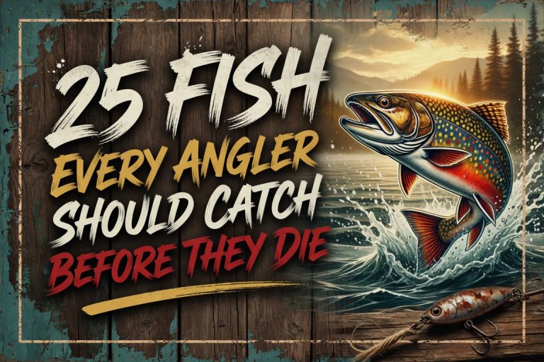 25 Fish Every Angler Should Catch Before They Die
