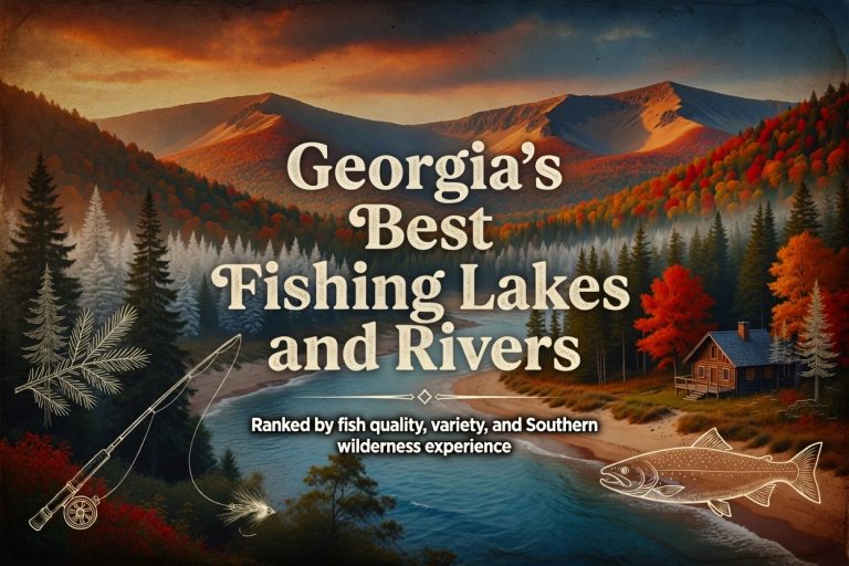 Georgia’s Best 25 Fishing Lakes and Rivers You Simply Can’t Afford to Miss