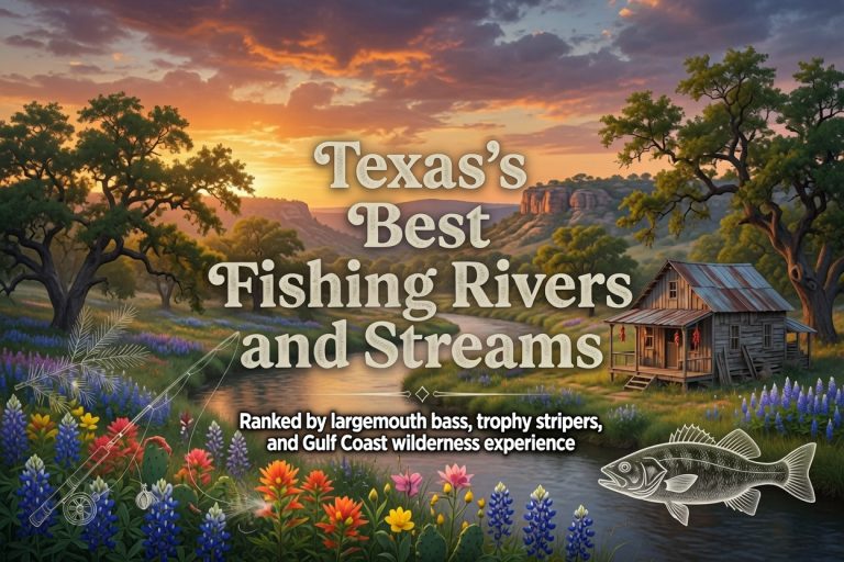 21 of the Best Fishing Lakes and Rivers in Texas Most People Miss