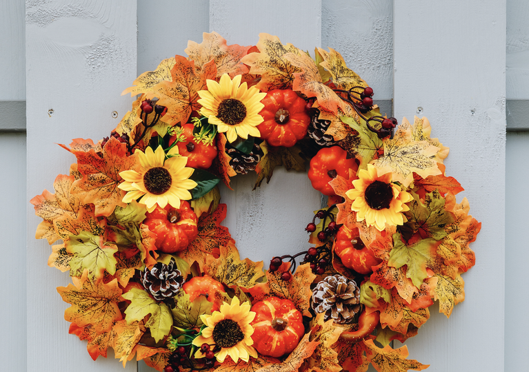 9 Fall Wreaths for Every Style of Front Door
