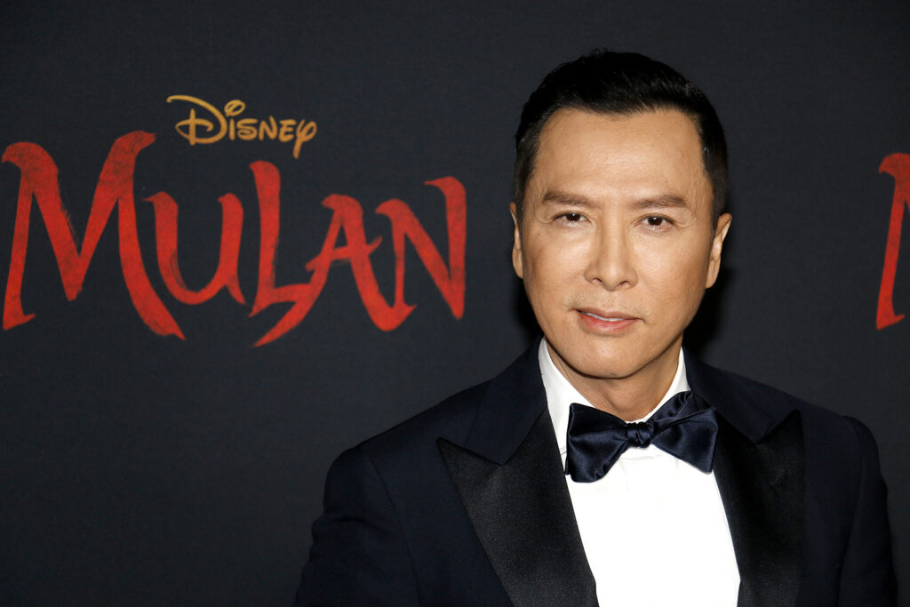Donnie Yen is a famous action star in Hollywood